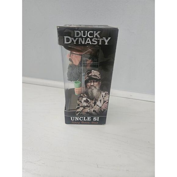 Funko Duck Dynasty Uncle Si Wacky Wobbler Talking Words Of Wisdom A&E New In Box - Picture 5 of 9